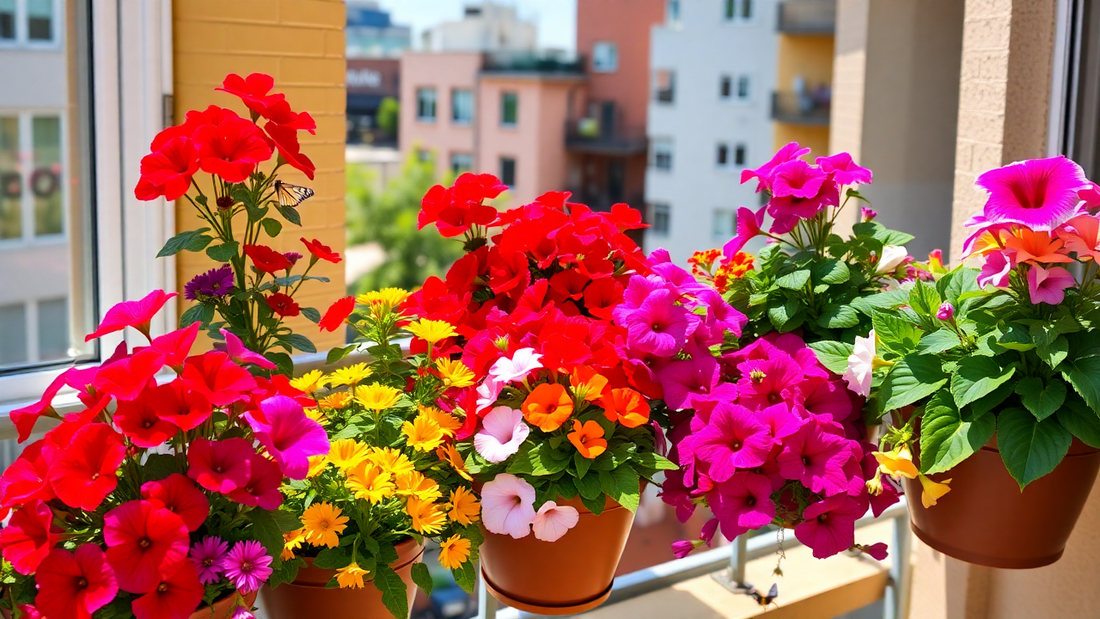 10 Fleurs Magnifiques pour Enrichir vos Jardinières de Balcon