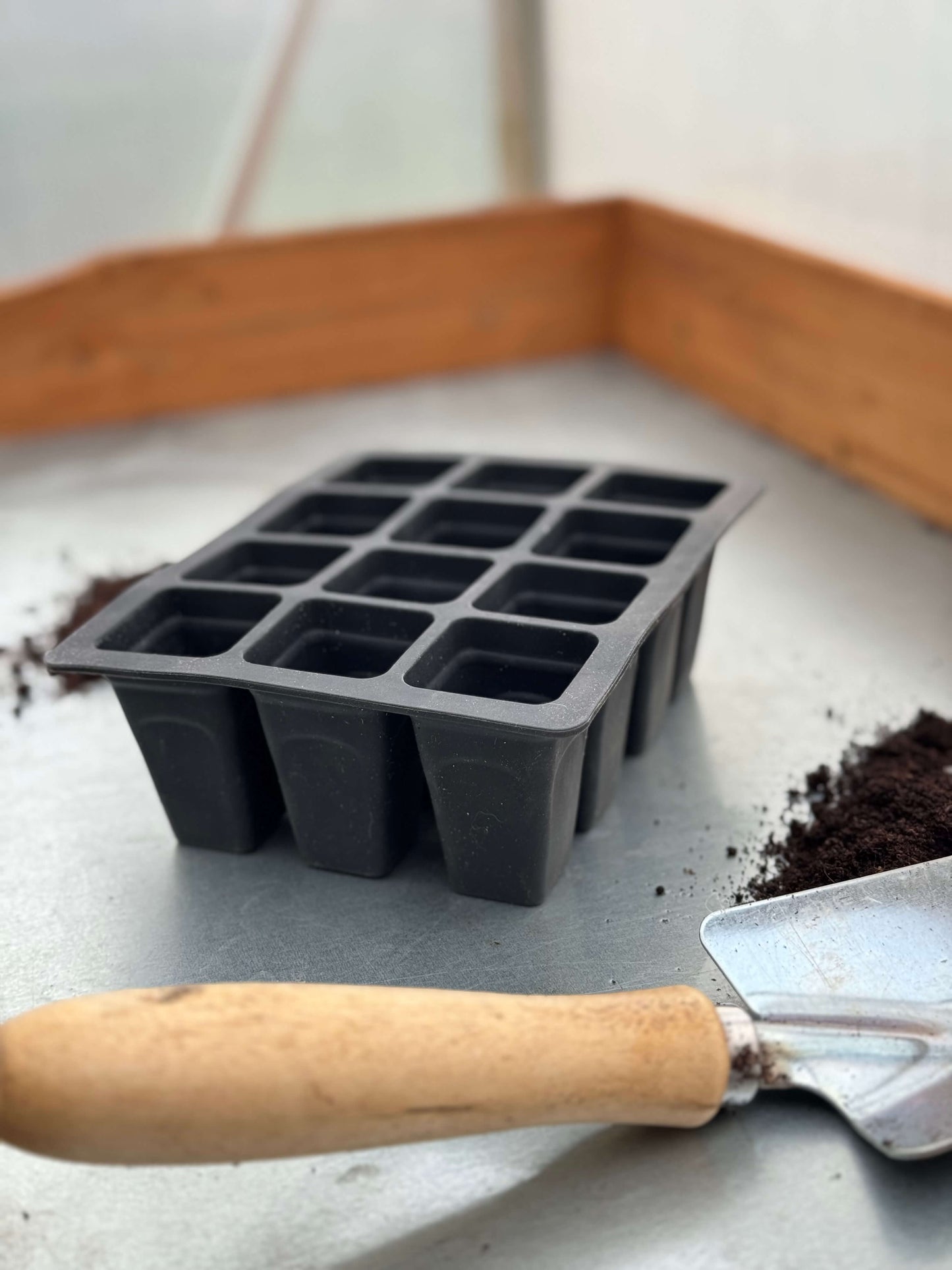 Plateau de semis en silicone – 4, 6 ou 12 cellules