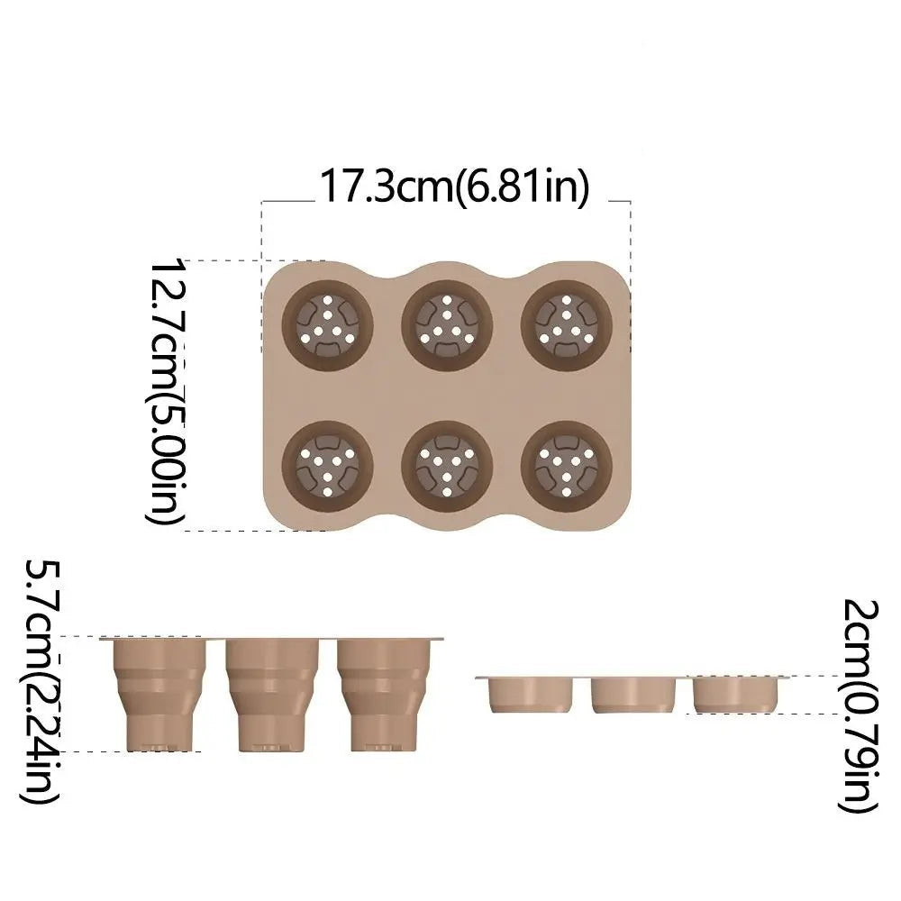 Plaque de semis silicone