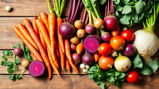 Blog Jardinage pour Débutants : 10 Légumes Racines Faciles à Cultiver et à Entretenir